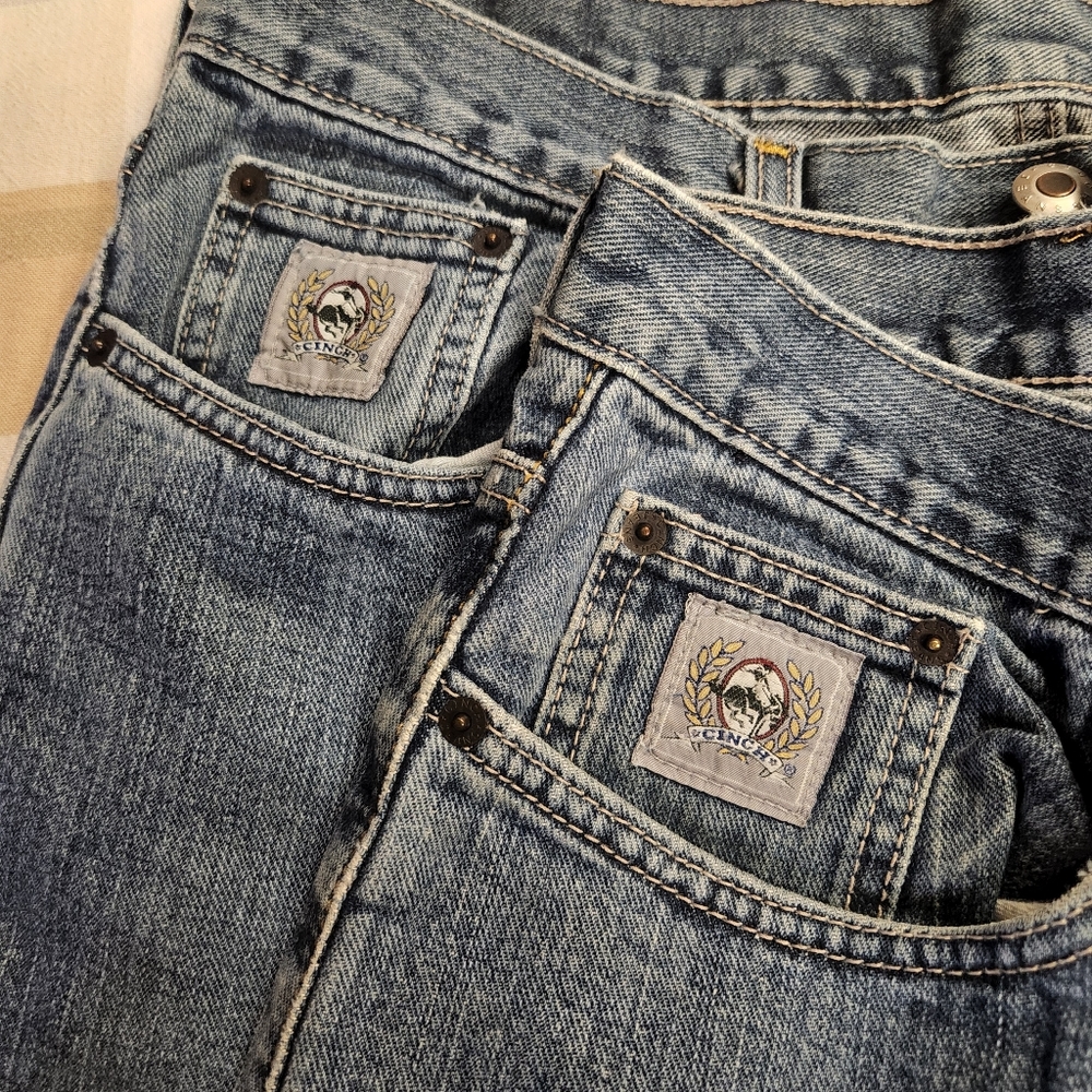 !!2 Pair!! Cinch Jean's 32x34 Excellent Shape!!